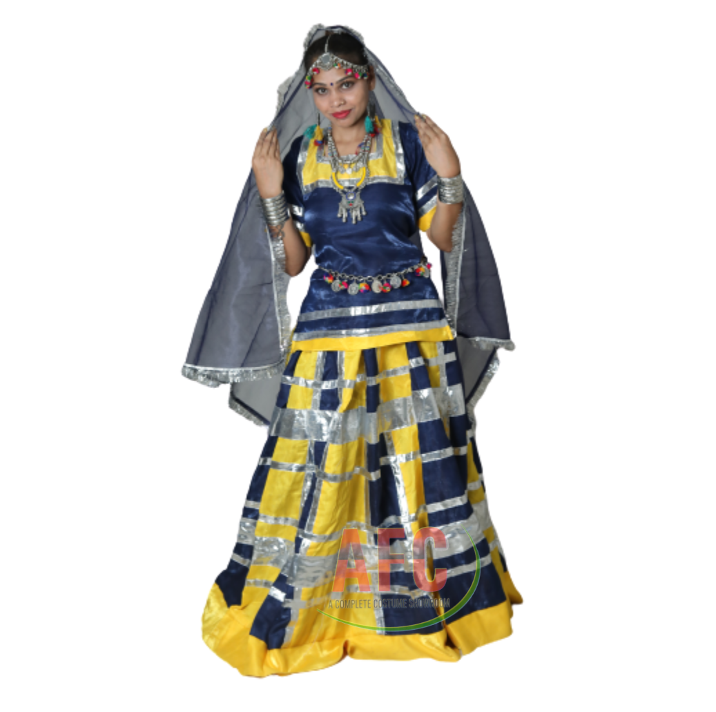 Buy Yellow Designer Ethnic Wear Rajasthani Style Lehenga Choli | Designer  Lehenga Choli