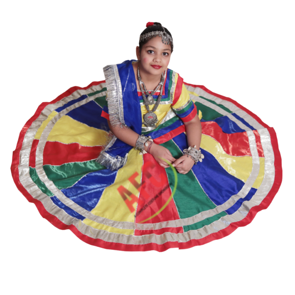 Rajasthani Lehenga (multicolor )