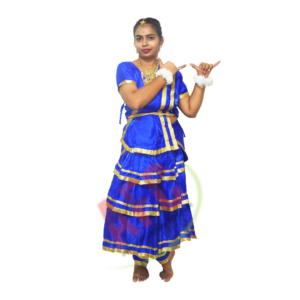 Bharatanatyam Blue Fancy Dress