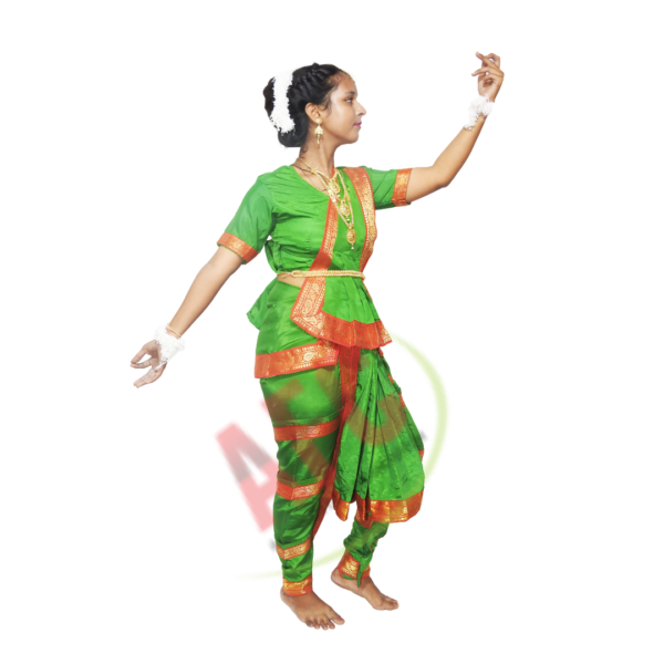 Bharatanatyam Green Fancy Dress 1