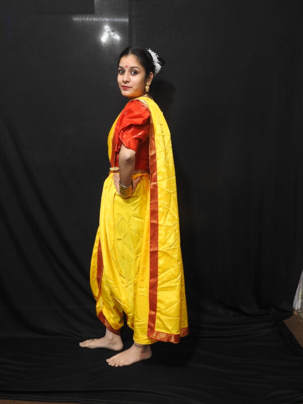 Bharatanatyam Fancy Dress (Yellow)