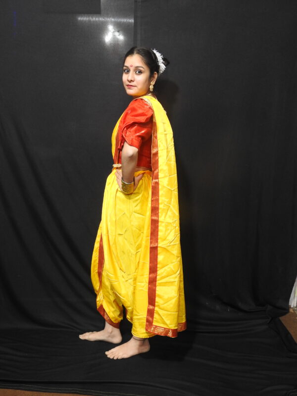 Bharatanatyam Fancy Dress (Yellow)