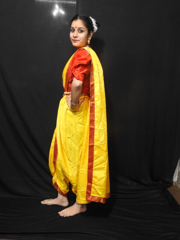 Bharatanatyam Fancy Dress (Yellow)