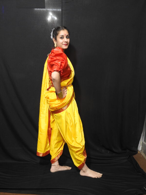 Bharatanatyam Fancy Dress (Yellow)