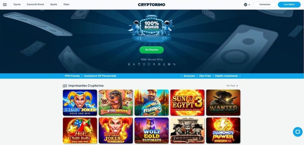 Cryptorino Auszahlung - Schnelle und zuverlässige Auszahlungen im Online-Casino